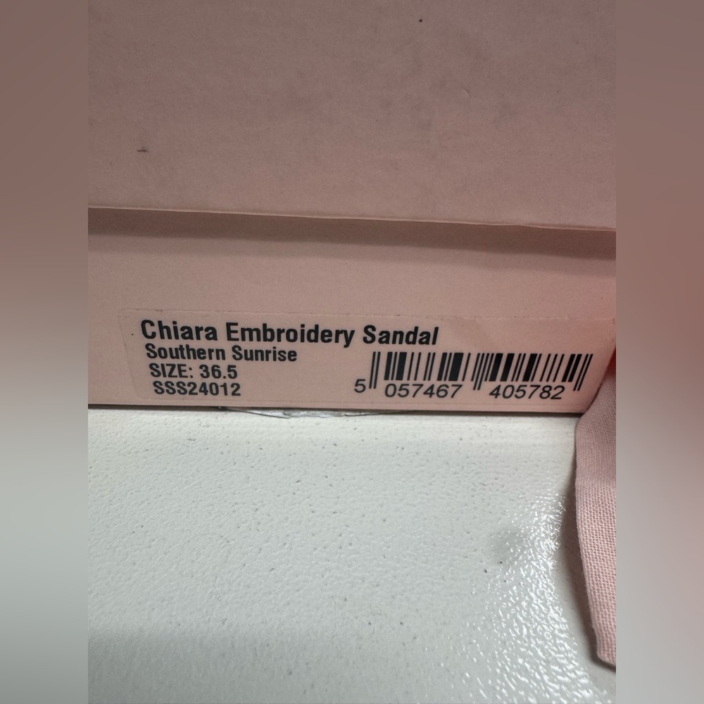 Sophia Webster Vibrant Pink and Yellow Heels - Picture 11 of 13